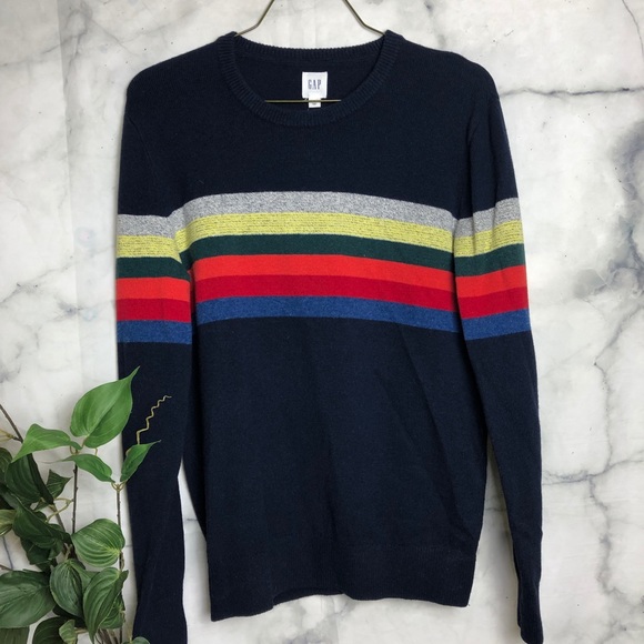 Gap merino wool sweater striped size small - Picture 7 of 8
